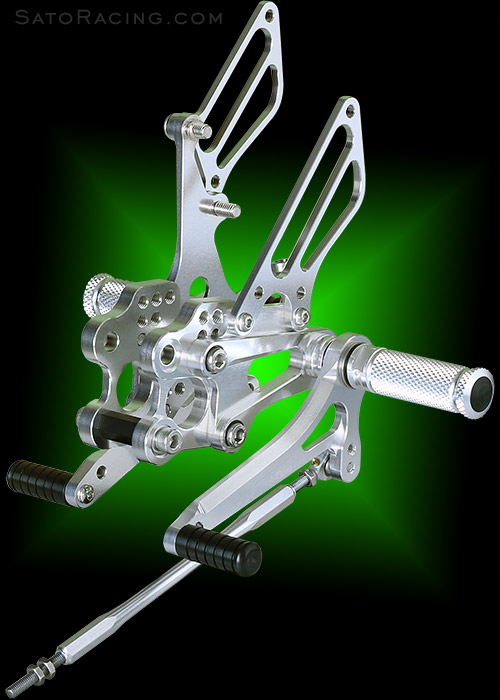 SATO RACING | Rear Sets - Kawasaki ZX-10R ('04-'05)