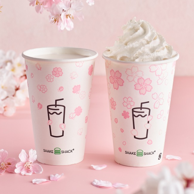 日本の春を感じさせる、優しい桜の香りを楽しむ季節限定シェイク「桜