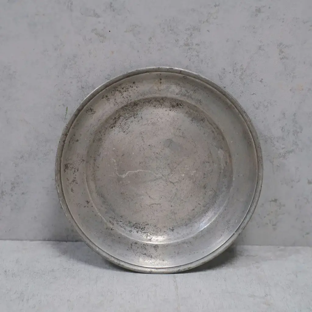 アンティークエタン花リムプレートV アンティーク雑貨 | 雑貨と