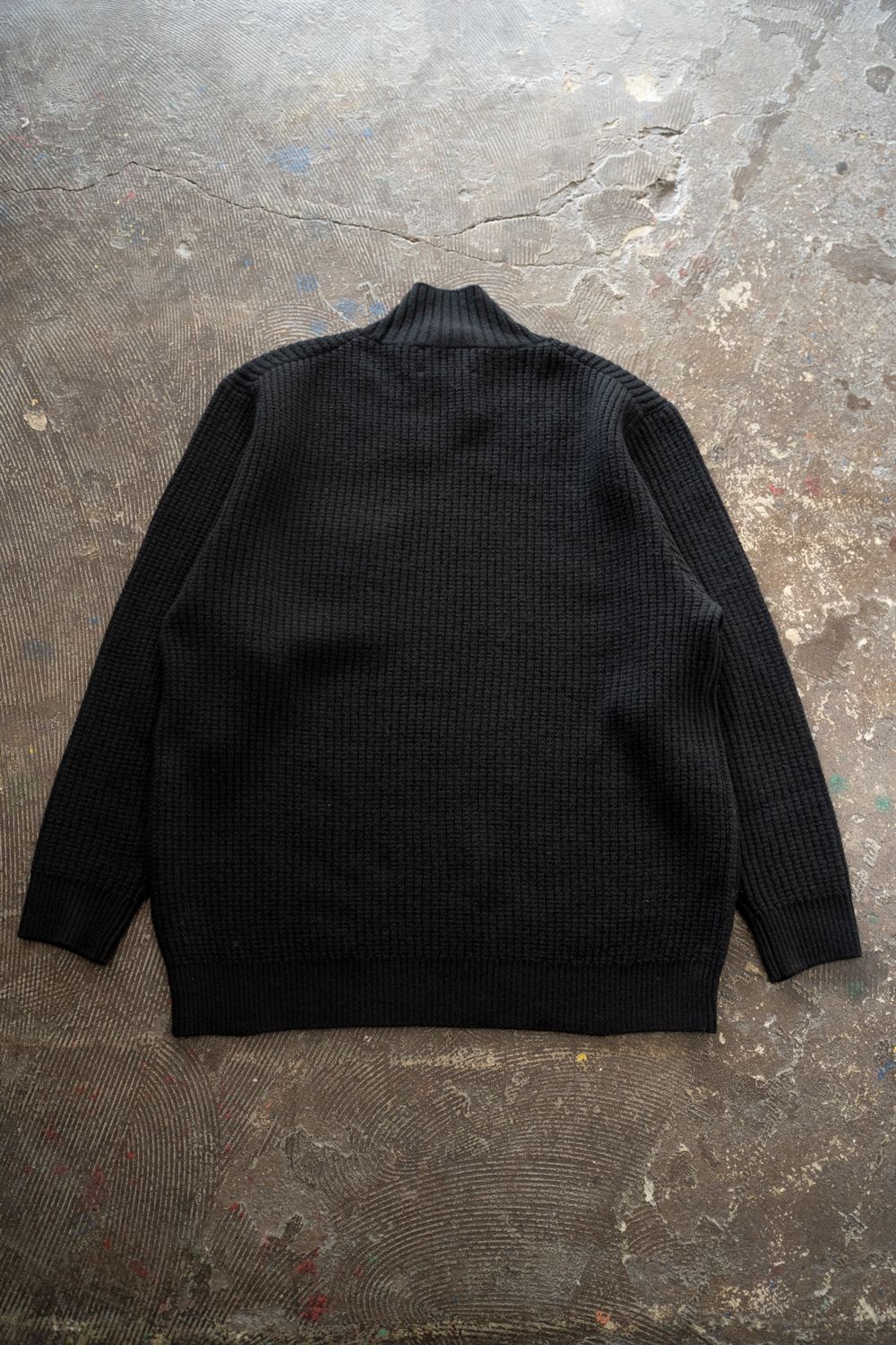STILL BY HAND - 【ラスト1点】【25AW】ウール×シルクハイネックニット