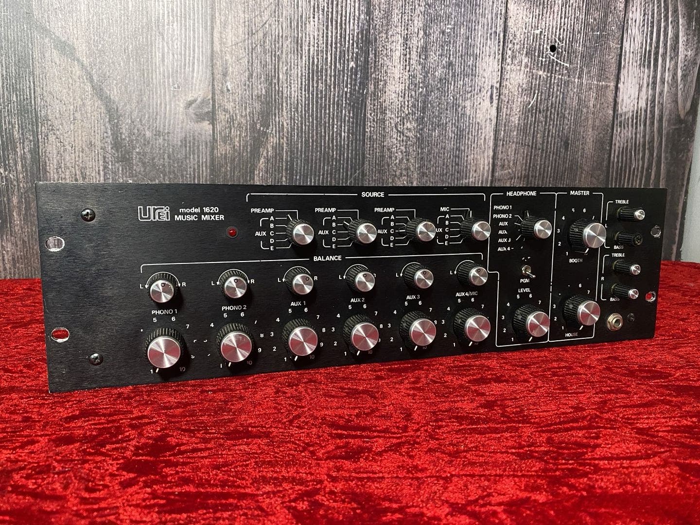 Buy used Urei 1620 Mixer - Original - Black DJ Mixer | Sam Ash Music