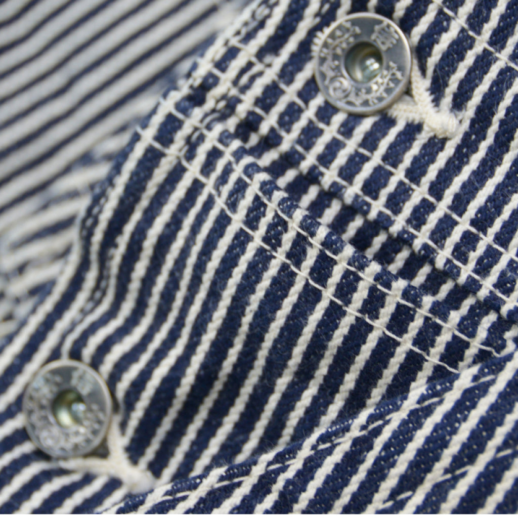 SJOVAL-HC ヒッコリーオーバーオール – SAMURAI JEANS ONLINE STORE