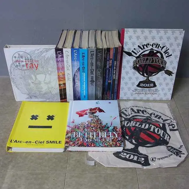バンドスコア買取事例｜L'Arc〜en〜Ciel『REAL』や『ark』などをお譲り