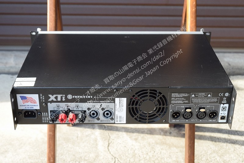 新入荷 AMCRON XTi2000 パワーアンプ｜山陽電子商会 第弐録音機材倉庫