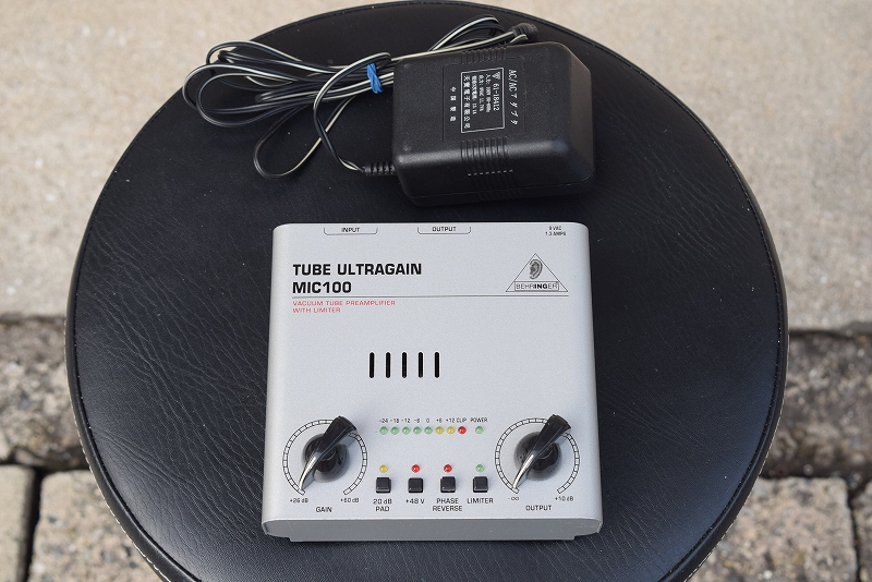 BEHRINGER MIC100 TUBEマイクプリアンプ | 中古 山陽電子商会 第弐録音