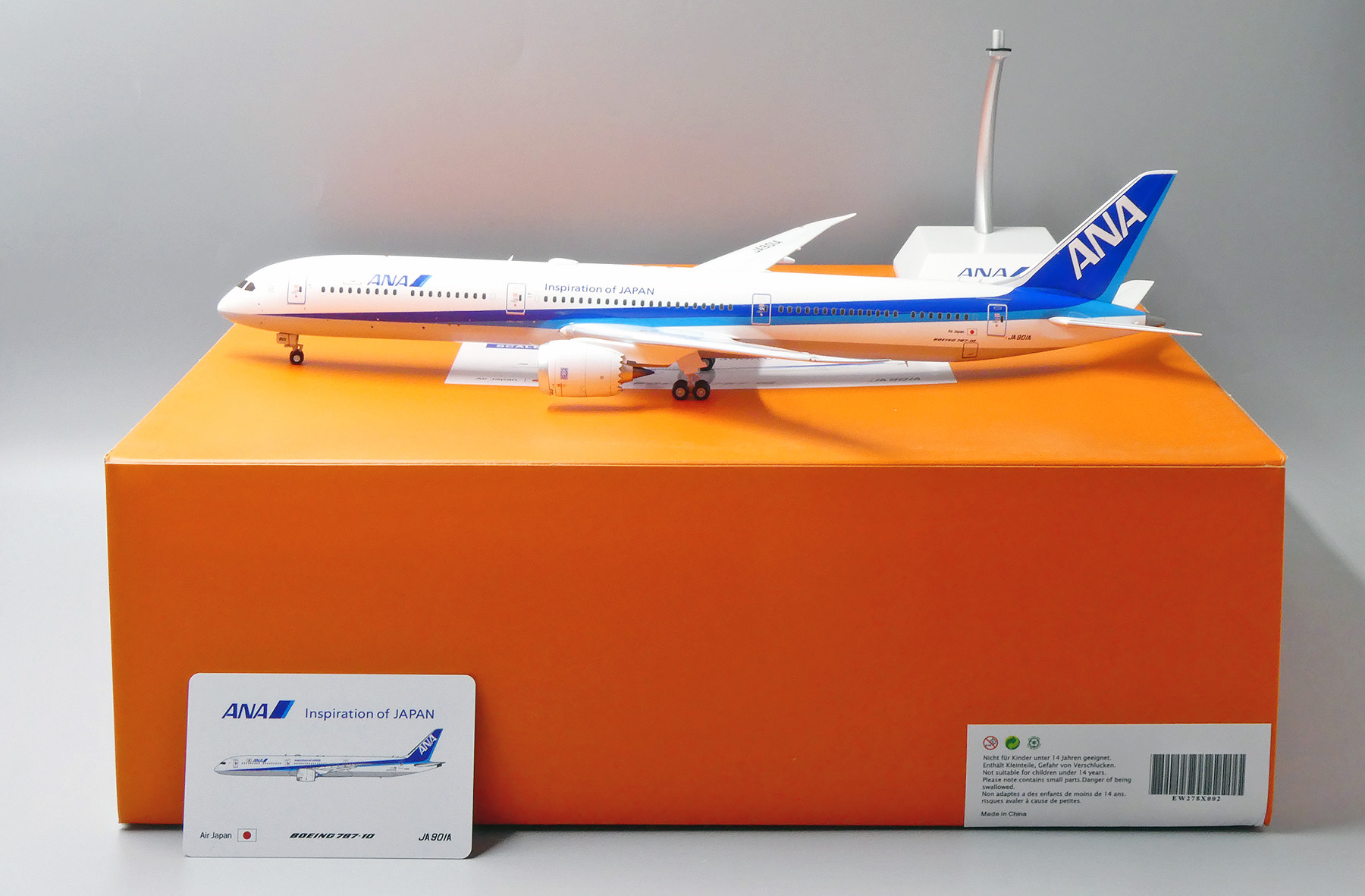 jcWings ANA 787-10 1/200モデルプレーン BOEING 787-10モデルプレーン