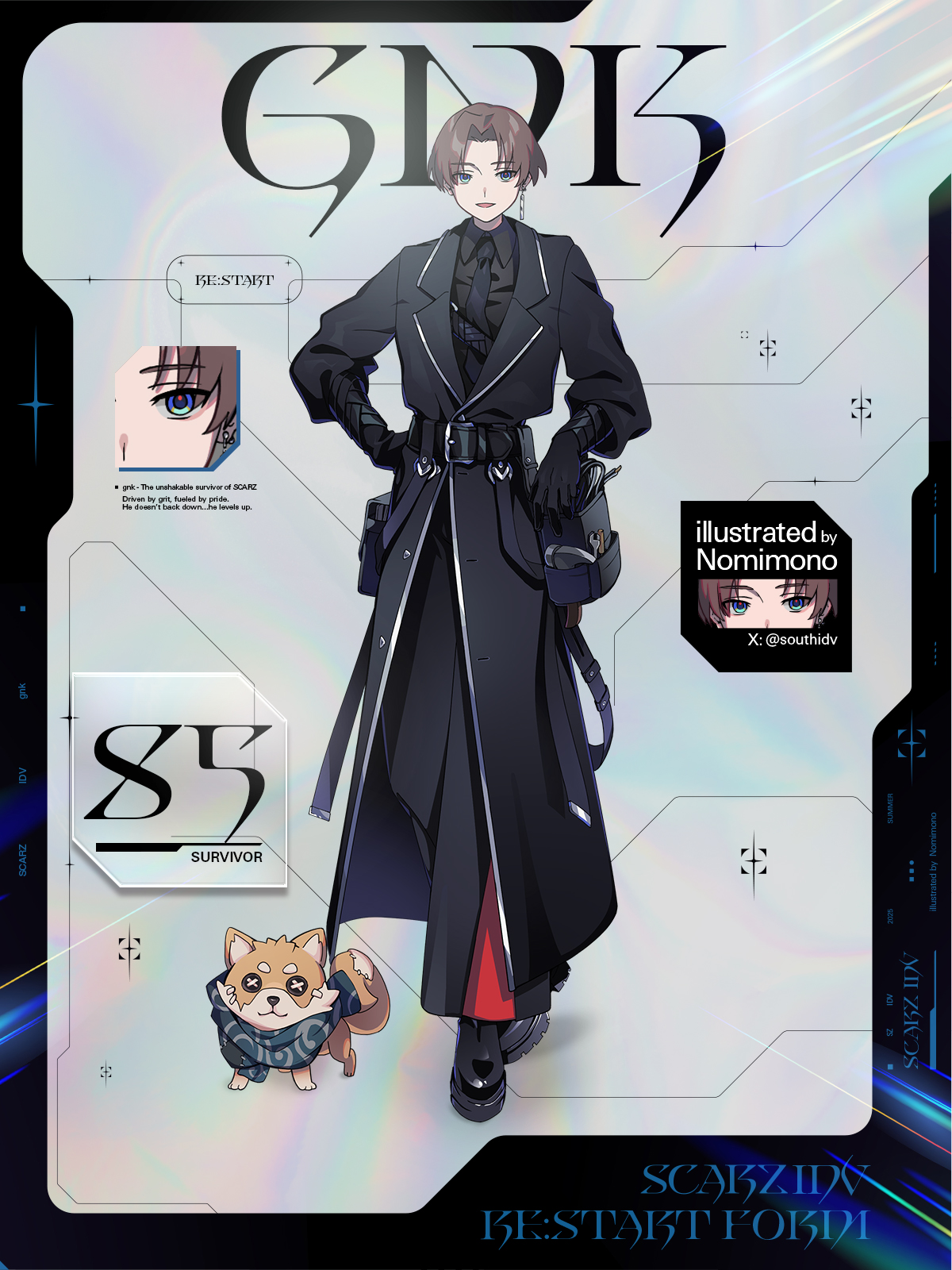 IdentityV】 新キャラクターデザイン「SCARZ IDV 2025 RE:START FORM