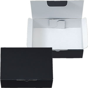 ケースN式 両面撥水 黒 224×160×84: ギフトボックス・外箱｜包装資材