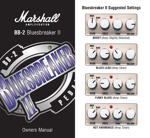 Marshall BLUES BREAKER II エフェクターペダル入荷!!｜島村楽器