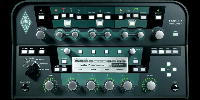 アンプ】話題のプロファイリングアンプKEMPER Profiling Power Head