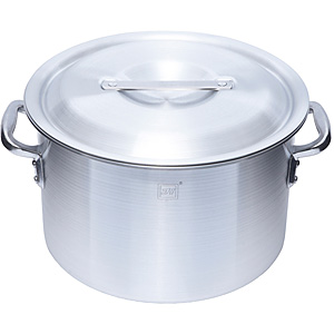 Thunder Group アルミ半寸胴鍋 目盛付 ALHZND048 48cm - 調理器具のSHOKUBI