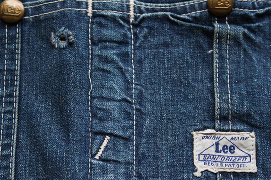 40s Lee リー ハウスマーク デニムオーバーオール - Sixpacjoe Web Shop