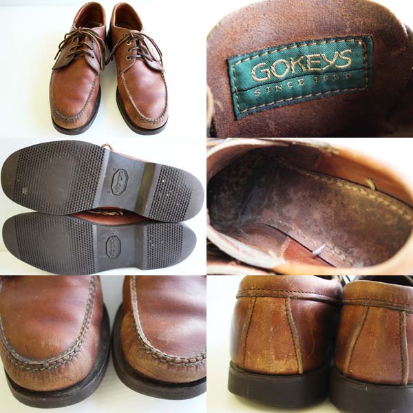 GOKEYSゴーキー モカシン レザーシューズ 茶 - Sixpacjoe Web Shop