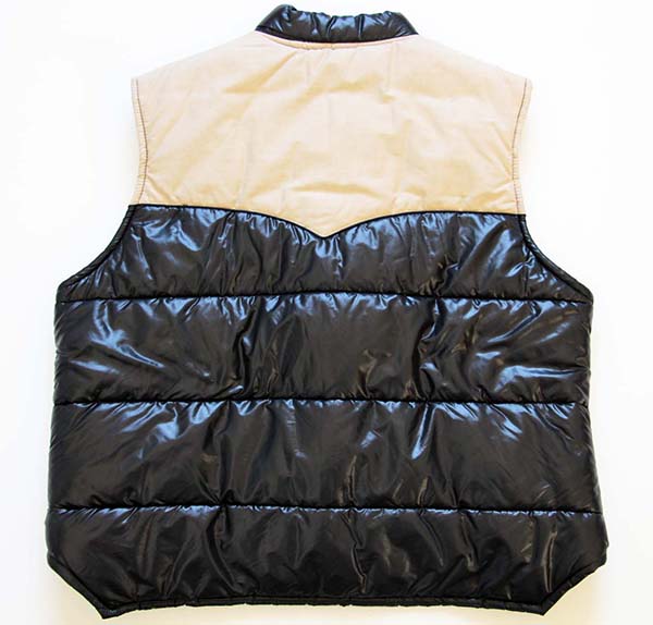 70s Swingster FOX パッチ付き ツートン ヨーク切り替え 中綿入り