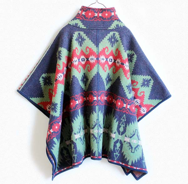 新品☆LAUREN ラルフローレン ネイティブ柄 ウール ブランケット