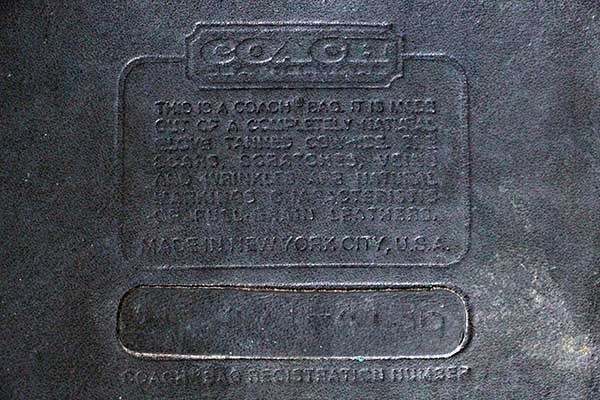 70s USA製 COACH オールド コーチ レザー ショルダーバッグ 黒☆4136