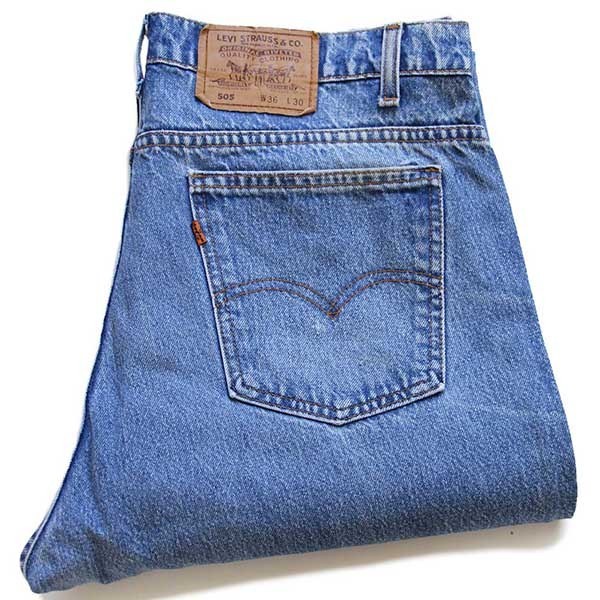 90s USA製 Levi'sリーバイス 505 デニムパンツ w36 L30☆49