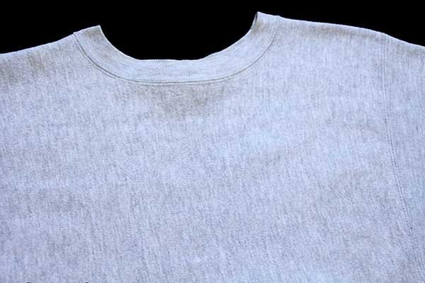 90s USA製 Championチャンピオン 無地 目無し リバースウィーブ