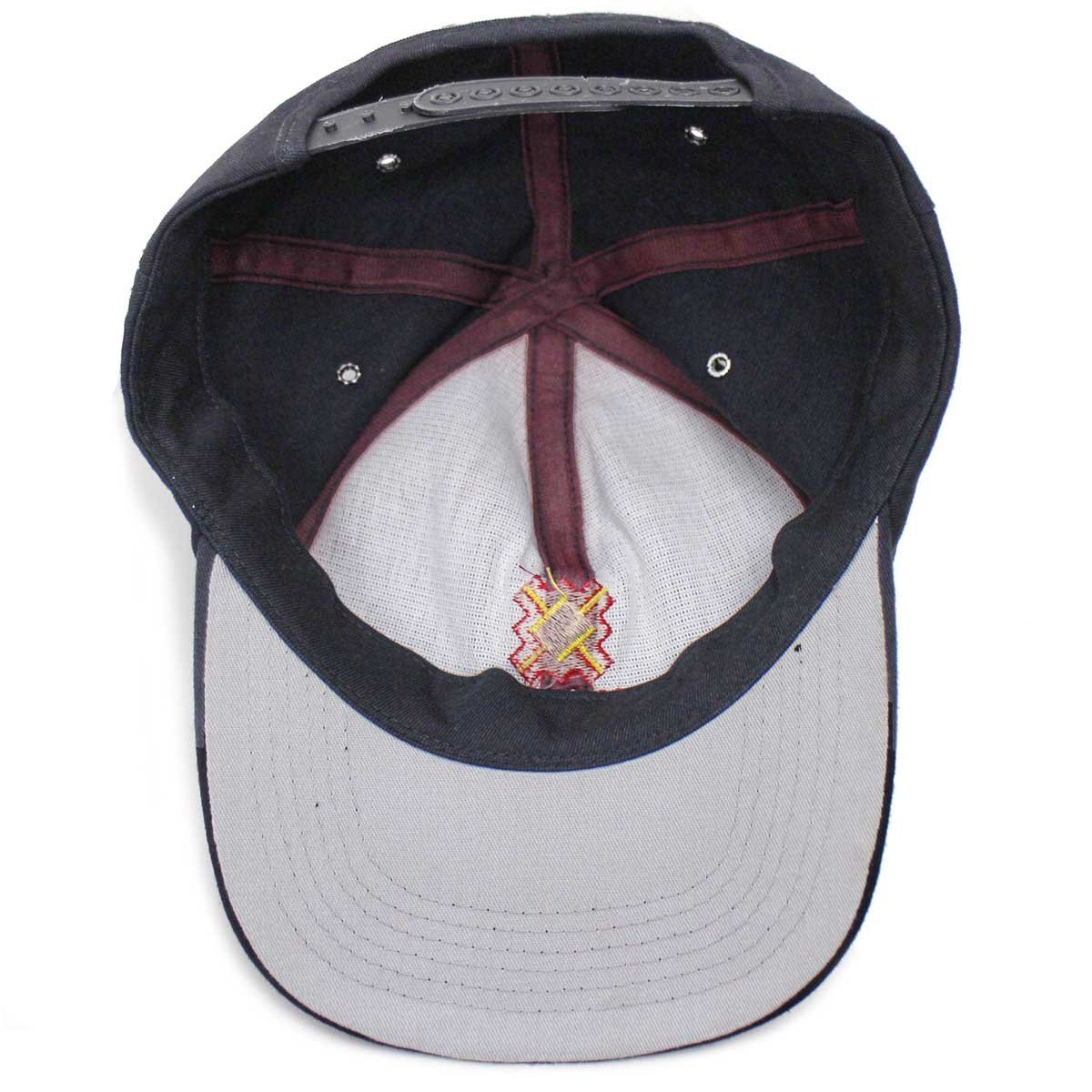 80s USA製 コーデュロイキャップ ブルー トラッカーキャップ BH98 80s