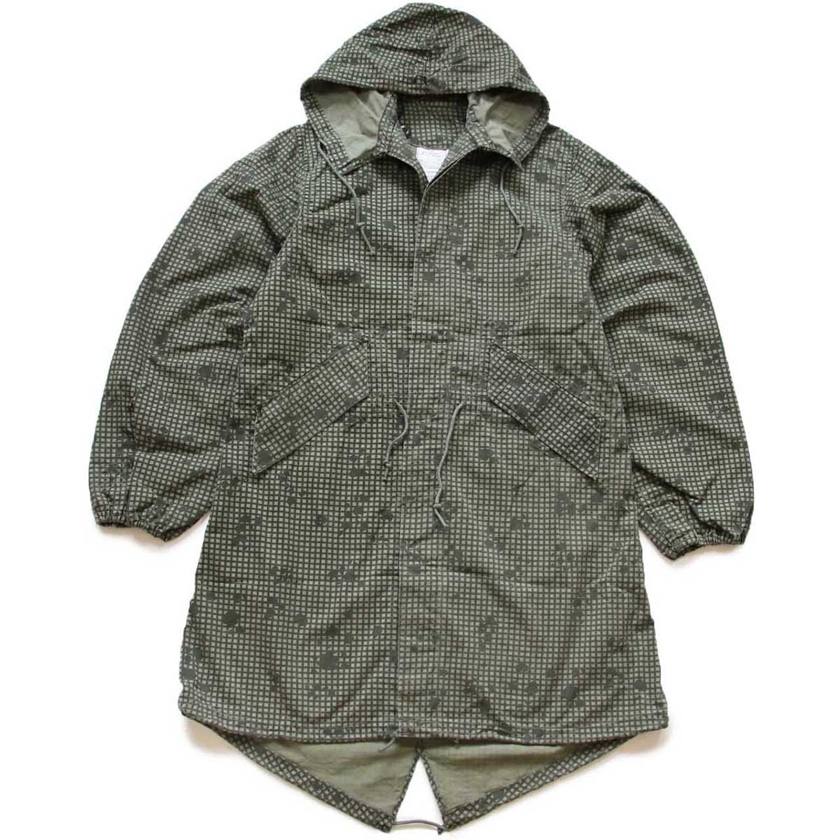 80s 米軍 U.S.ARMY ナイトデザートカモ パーカー S☆モッズコート