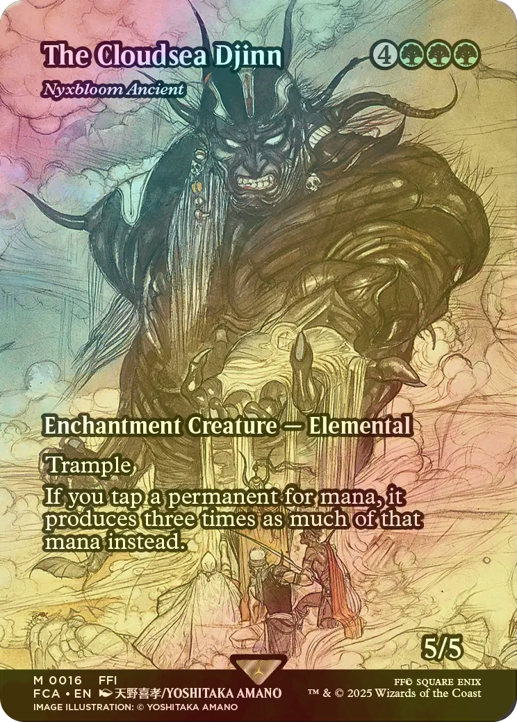 雲海の魔人 英語版 継承史Foil 雲海の魔人 英語版 継承史Foil N*k様