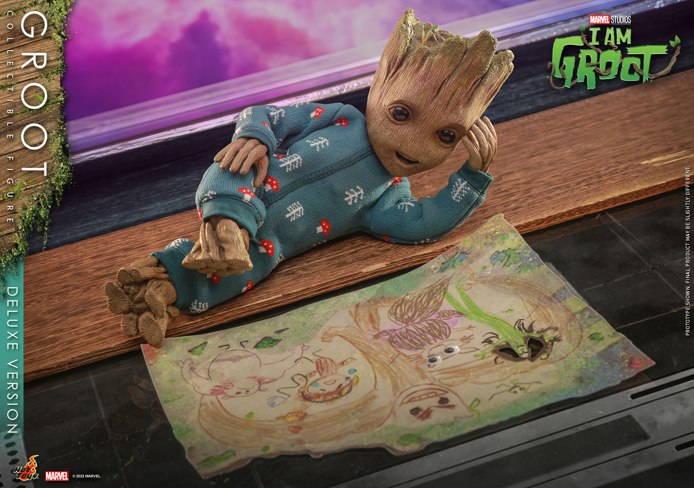 First Look: I Am Groot Collectible Figure by Hot Toys