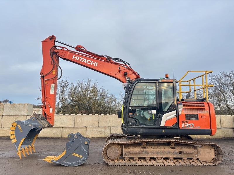 Hitachi ZX130 LCN-7 with New & Unused set of buckets - SJH-All Plant