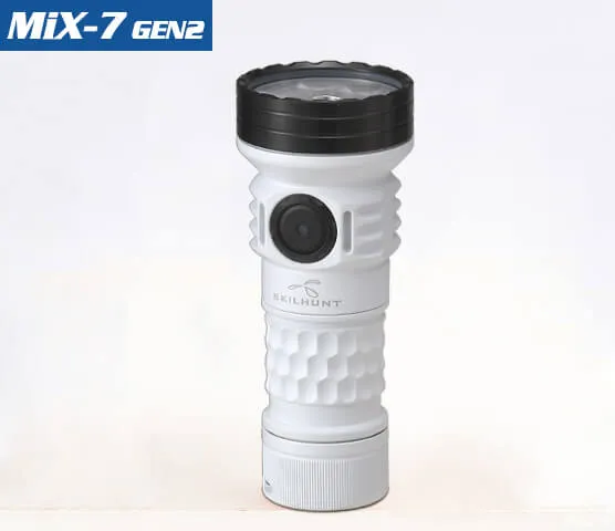 MiX-7 Gen 2 Multi-color 18350 Magnetic Charging LED Flashlight