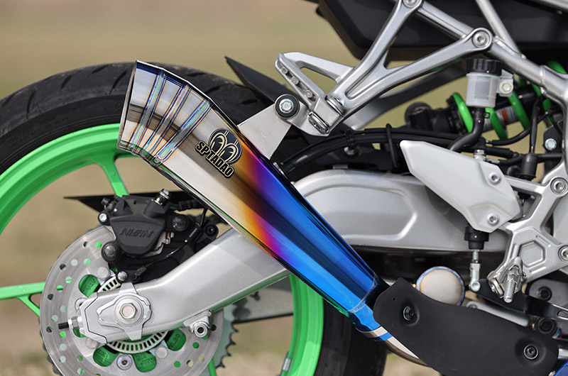 23~Ninja ZX-4R SE/RR (8BL-ZX400P) POWERBOX メガホン サイレンサー