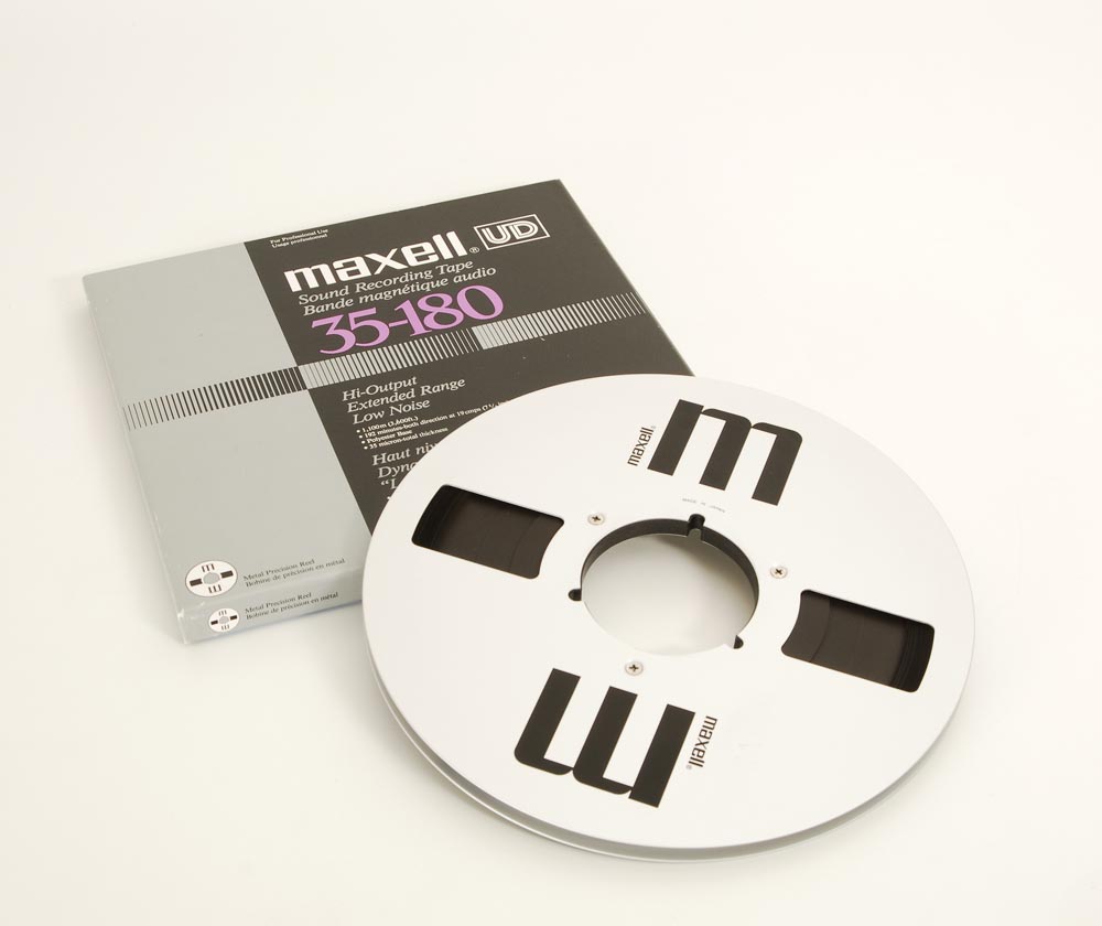 Maxell XLI 35-180B 27 NAB metal tapes with tape | H65532