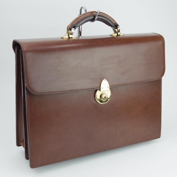 極上☆大峽製鞄【定価15万円以上☆ブリーフケース】E02KA2/メンズ