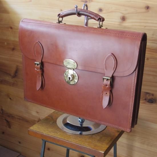 極上☆ロイズラゲッジ【☆英国製/ブライドルレザー仕様】ブリーフ