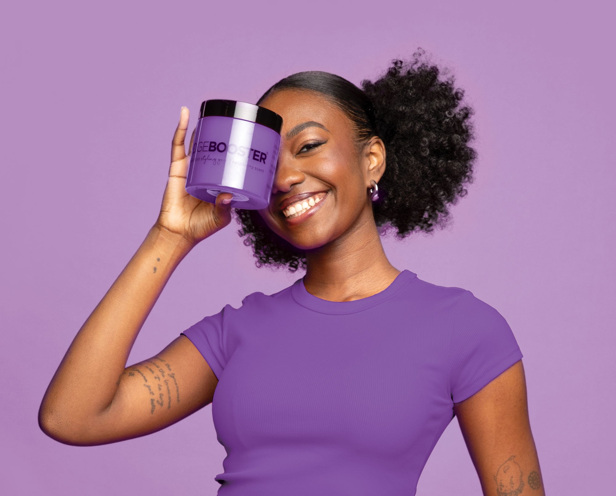 EDGE BOOSTER Strong Hold Styling Gel Cherry – Style Factor