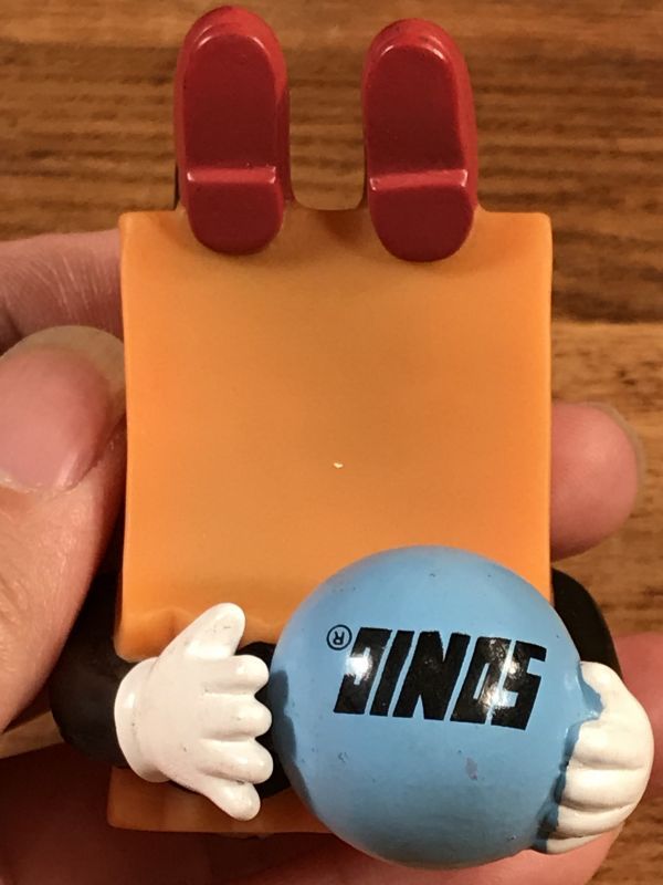 Sonic Drive-In Brown Bag Bowlers “Blue Ball On Head” Meal Toy