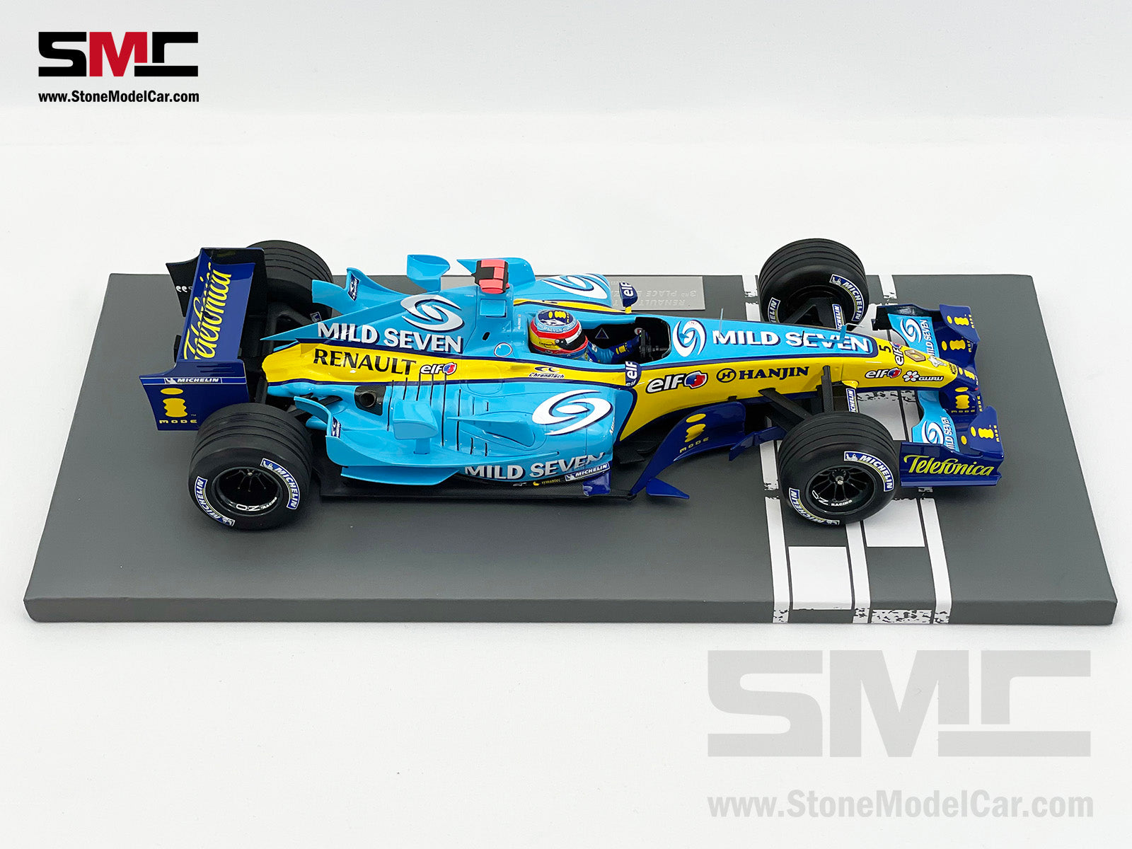 Renault F1 R25 #5 Fernando Alonso Brazil GP 2005 World Champion 1