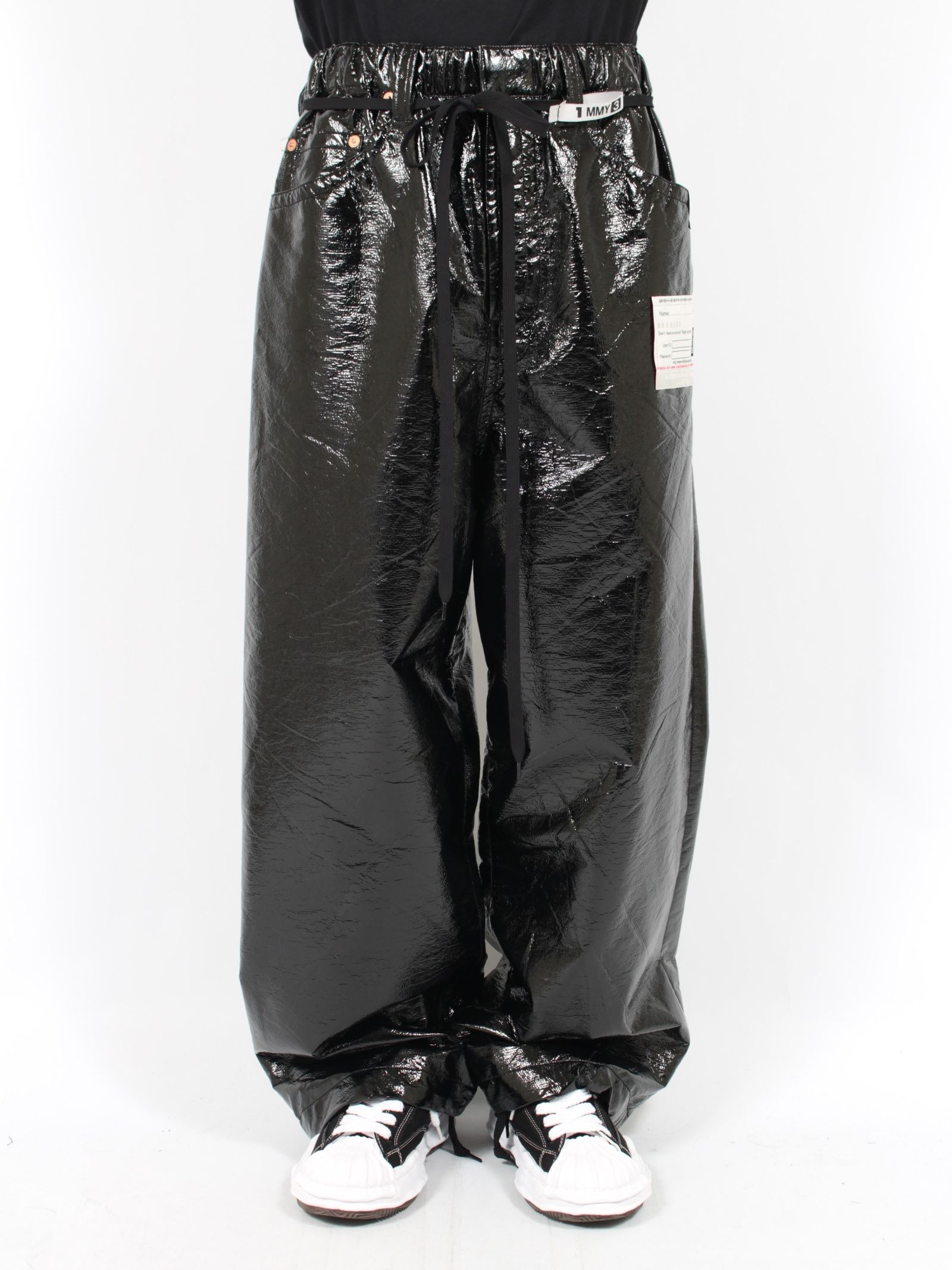 Maison MIHARA YASUHIRO - 【24AW】フェイク エナメル ワイド