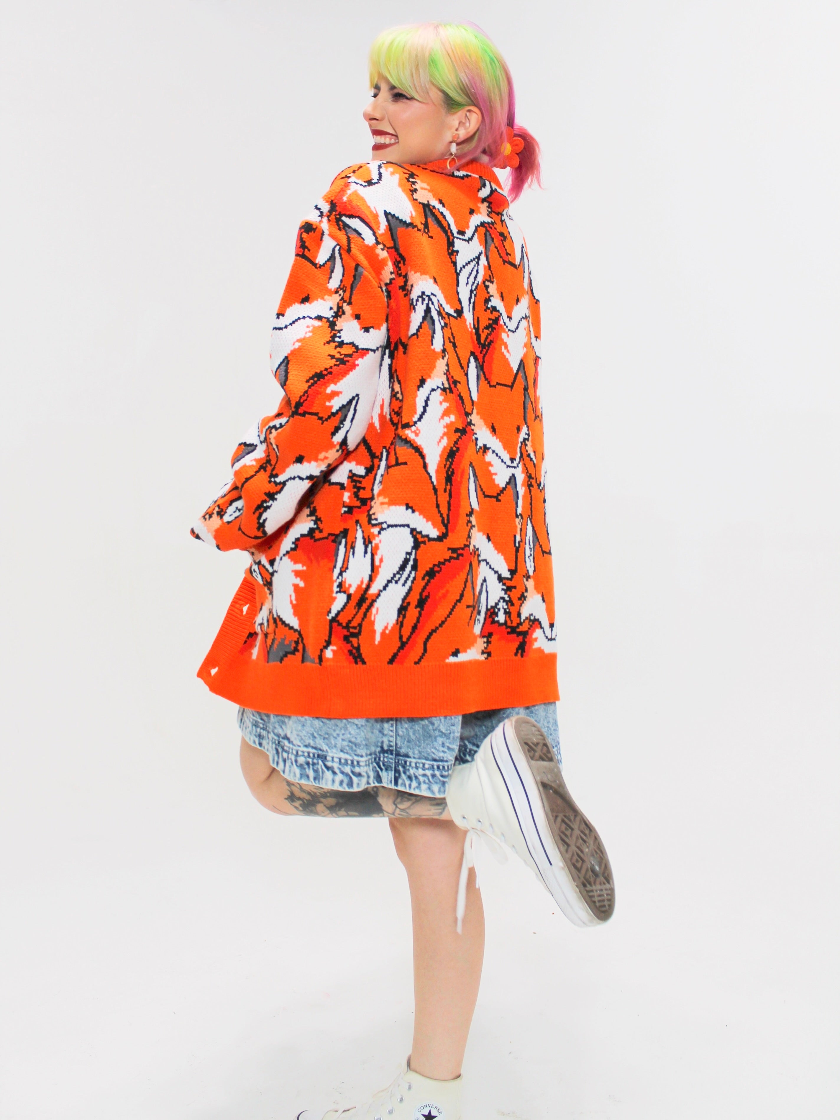 Feelin' Foxy Cardigan – Steady Hands