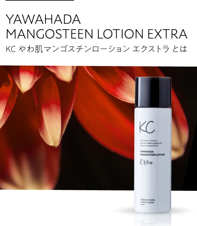 公式】KC やわ肌マンゴスチンローションエクストラ | ハーブ健康本舗