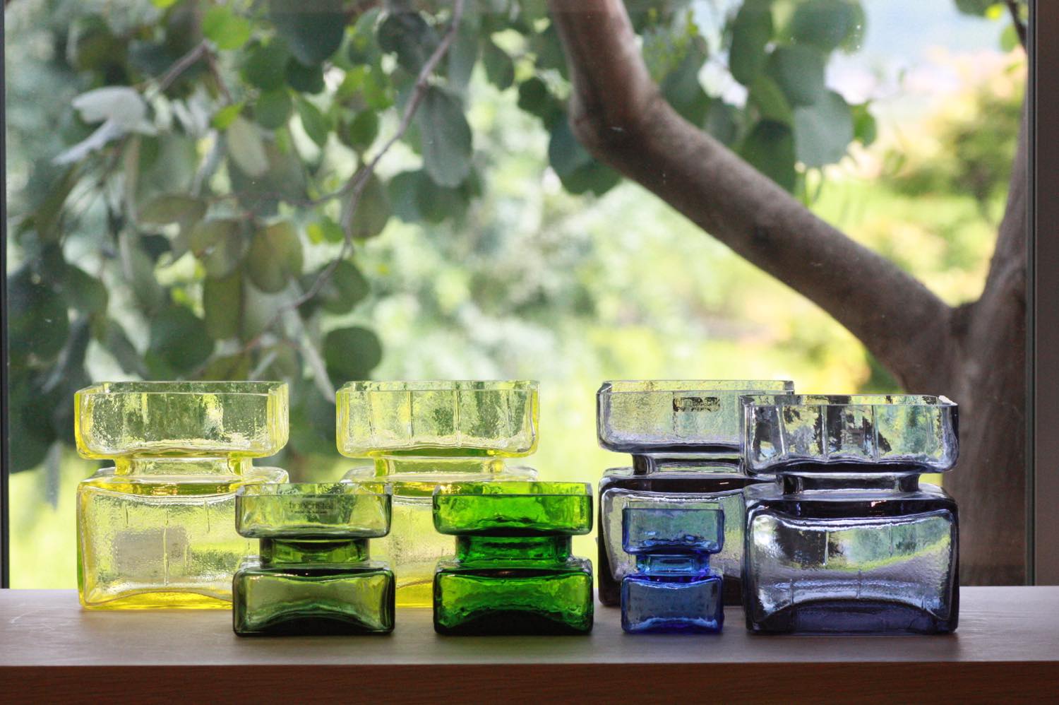 ビンテージ北欧雑貨/Riihimaen/リーヒマエン・ラシ/Lasi Pala/花瓶