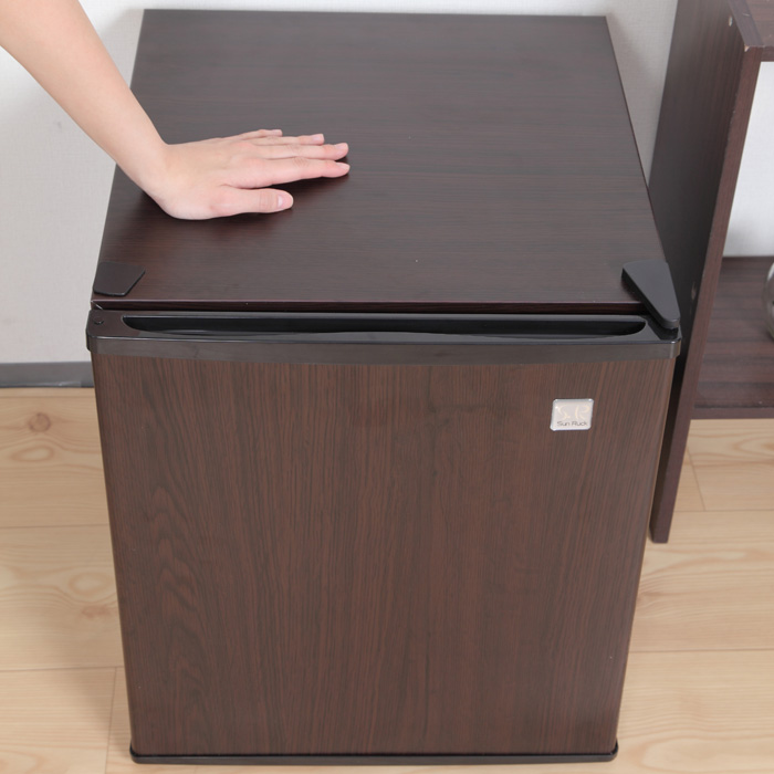 生産終了品】 ペルチェ式 48リットル 1ドア電子冷蔵庫 ナチュラル