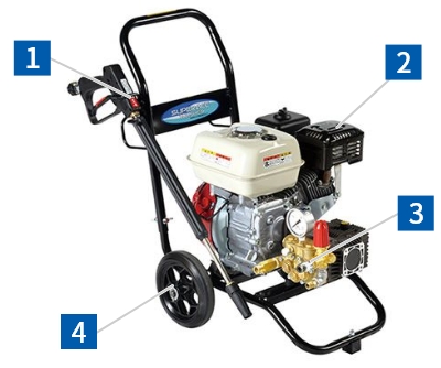 SEC-1315-2N2 | コンパクト&カート型 | 高圧洗浄機 | 製品情報 | 高圧