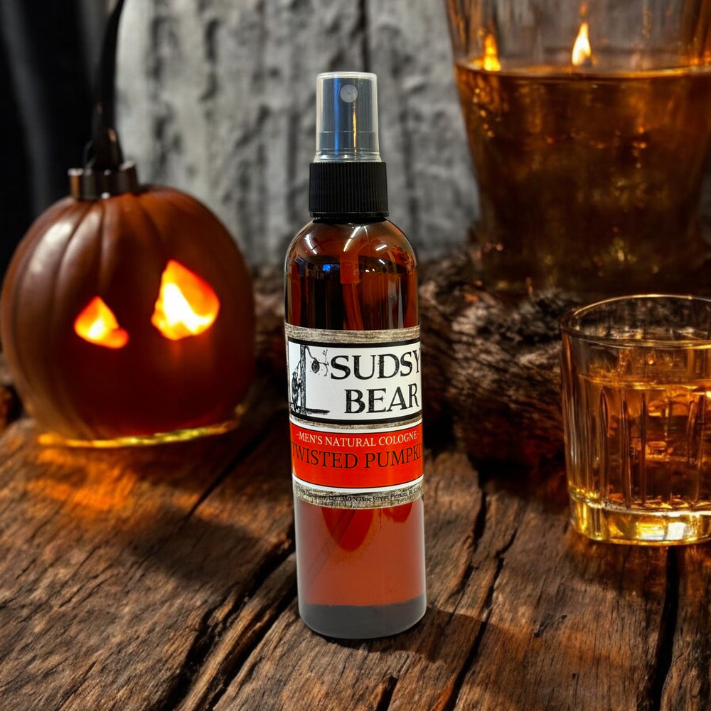 Twisted Pumpkin-Natural Cologne – SUDSY BEAR SOAP COMPANY