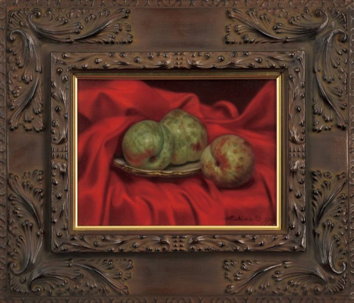 三嶋 哲也「赤い布のソルダム」の販売 | 美術品販売｜東京銀座