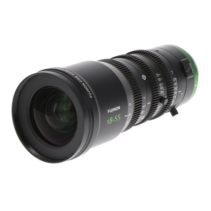 創業祭2026】【中古品】FUJINON MK18-55mm T2.9 シネマズームレンズ(E