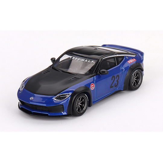 MINI GT 1/64 Nissan Z LB☆NATION WORKS セイランブルー(右ハンドル