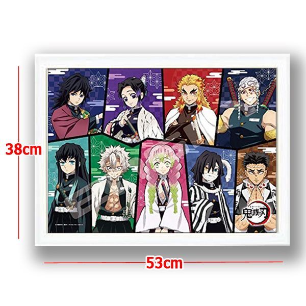 鬼滅の刃ジグソーパズル1000ピース「柱-悪鬼滅殺-」（木製フレーム