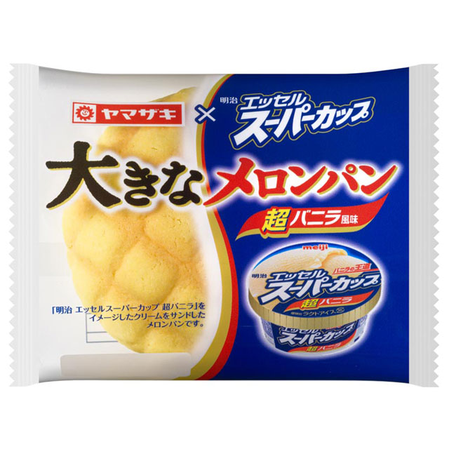 パンのはなし：パンの新製品情報「大きなメロンパン（エッセルスーパー