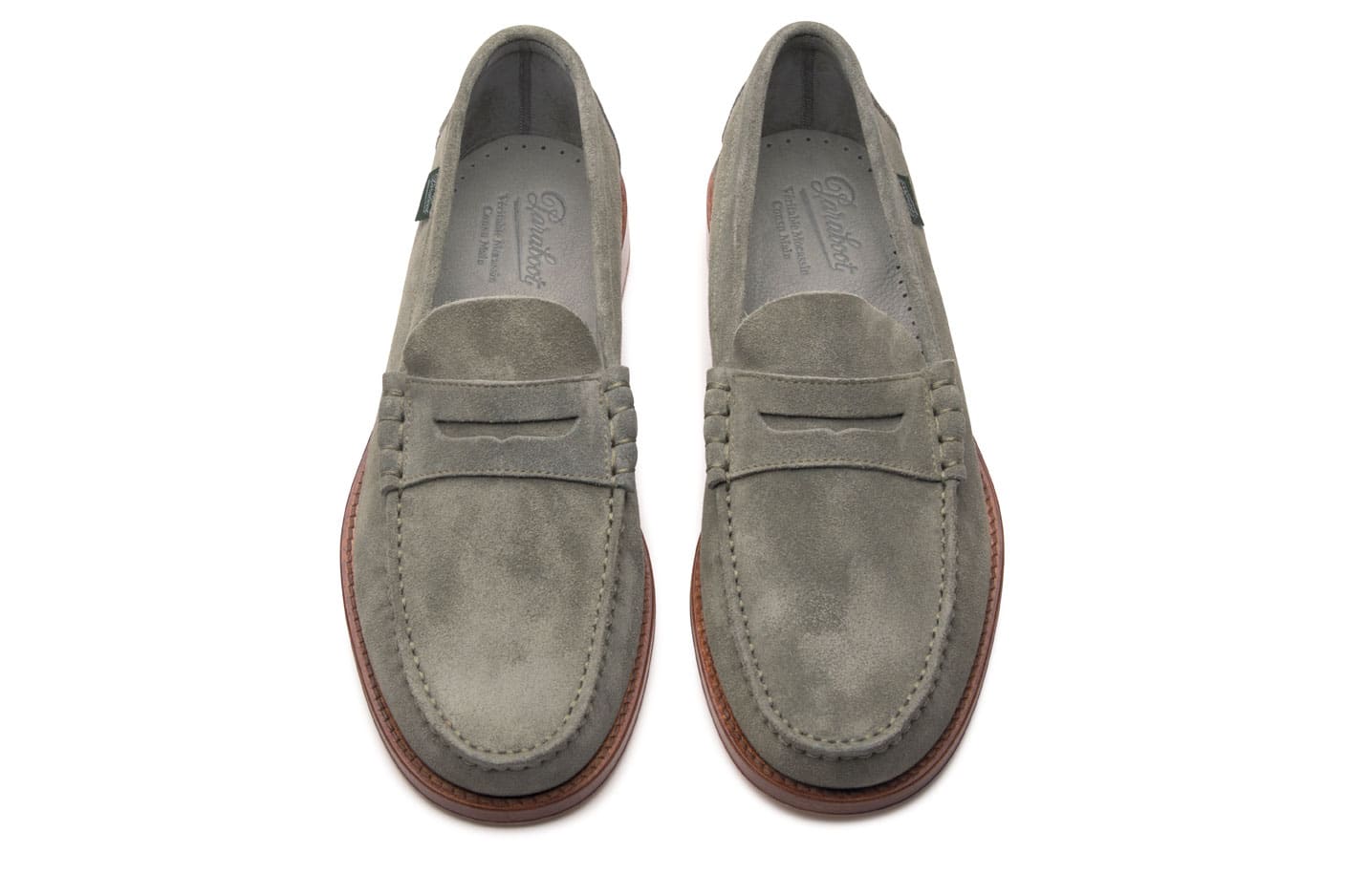 CORAUX/CUIR NATUREL-VELOURS TILLEUL | Paraboot