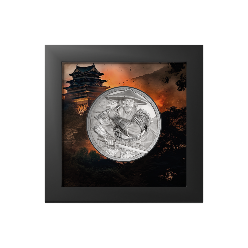 Samurai 5 Oz Silver Coin 2025 - CIT Coin Invest AG
