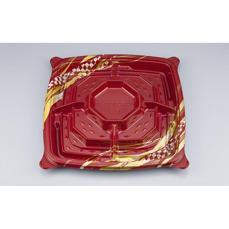 オードブル容器 飛鳥(1尺)本体 黒 ニシキ | テイクアウト容器の通販